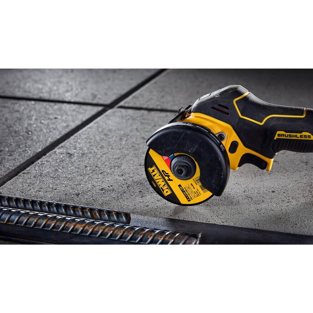 DEWALT DCS438E1 XR® 20V MAX* Brushless Cordless 3 in. Cut-Off Tool Kit