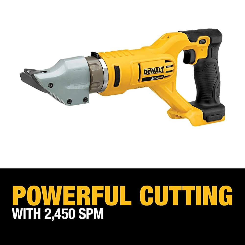 DEWALT DCS494B 20V MAX* 14ga Swivel Head Double Cut Shears (Tool Only)