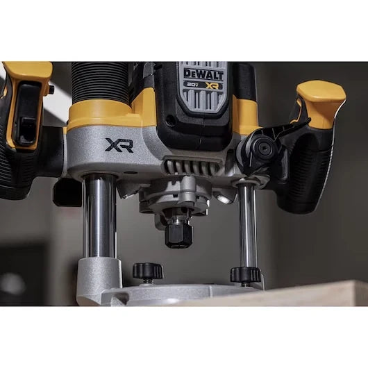 DEWALT DCW620B 20V MAX* XR® Brushless Cordless 2-1/4 Peak HP Plunge Router (Tool Only)