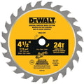 DEWALT DWA412TCT 4-1/2 in Circular Saw Blade