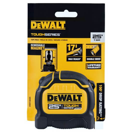 DEWALT DWHT36925S ToughSeries™ 25 ft Tape Measure