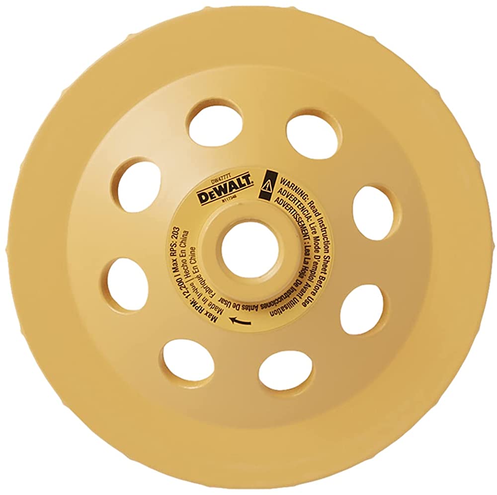 DEWALT DW4777T Grinding Wheel, Diamond Cup, 5-Inch