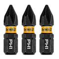 DeWalt DWAF1PH2IR3 1In Phillips #2 FlexTorq 3Pk