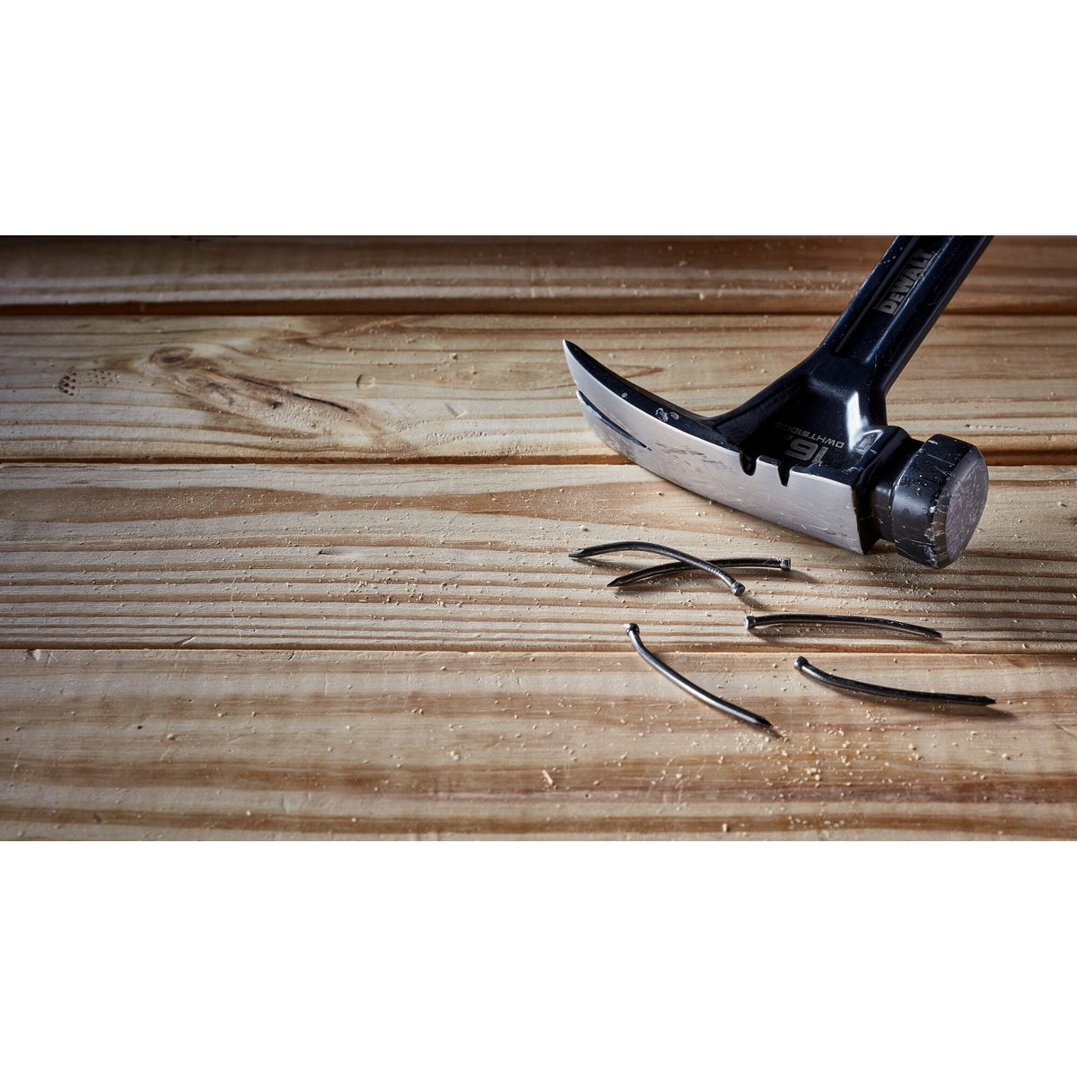 DeWalt DWHT51003 16oz Smooth-Face Curved Claw Hammer