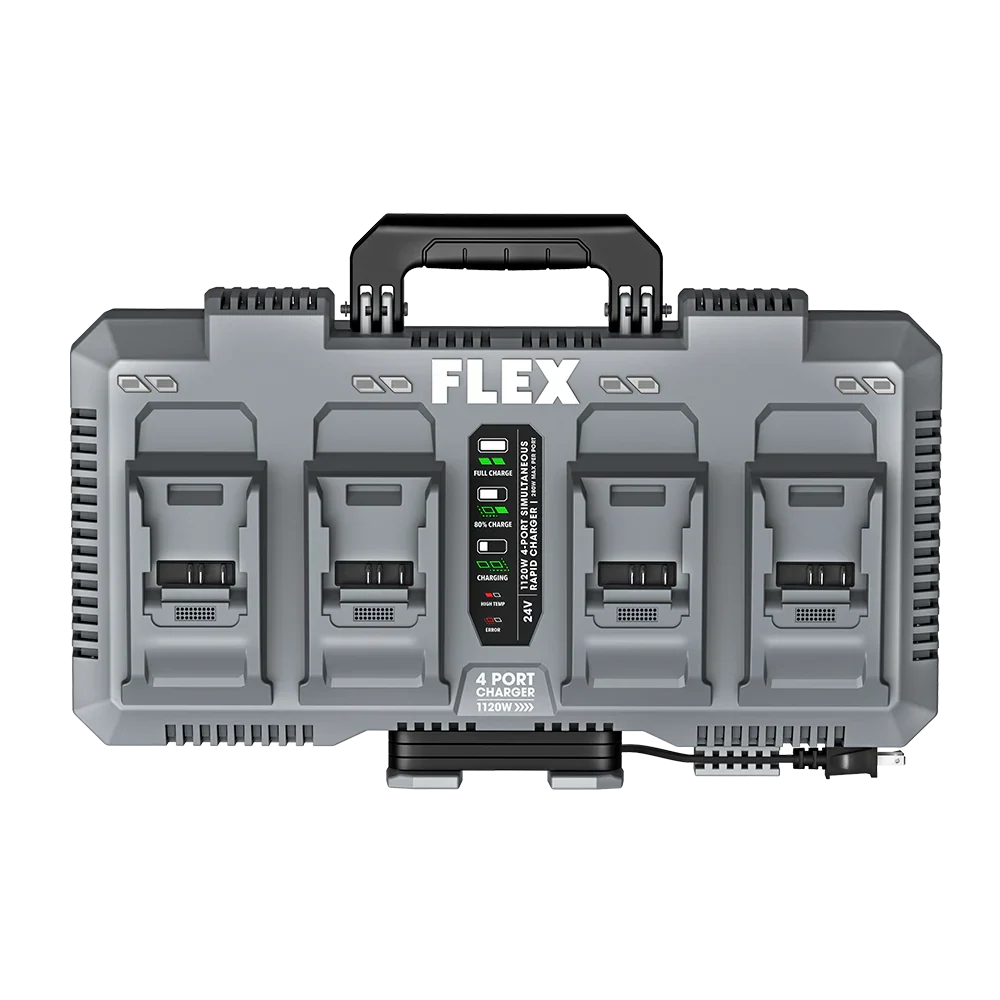 FLEX FX0451-Z 1120W 4-Port Simultaneous Rapid Charger