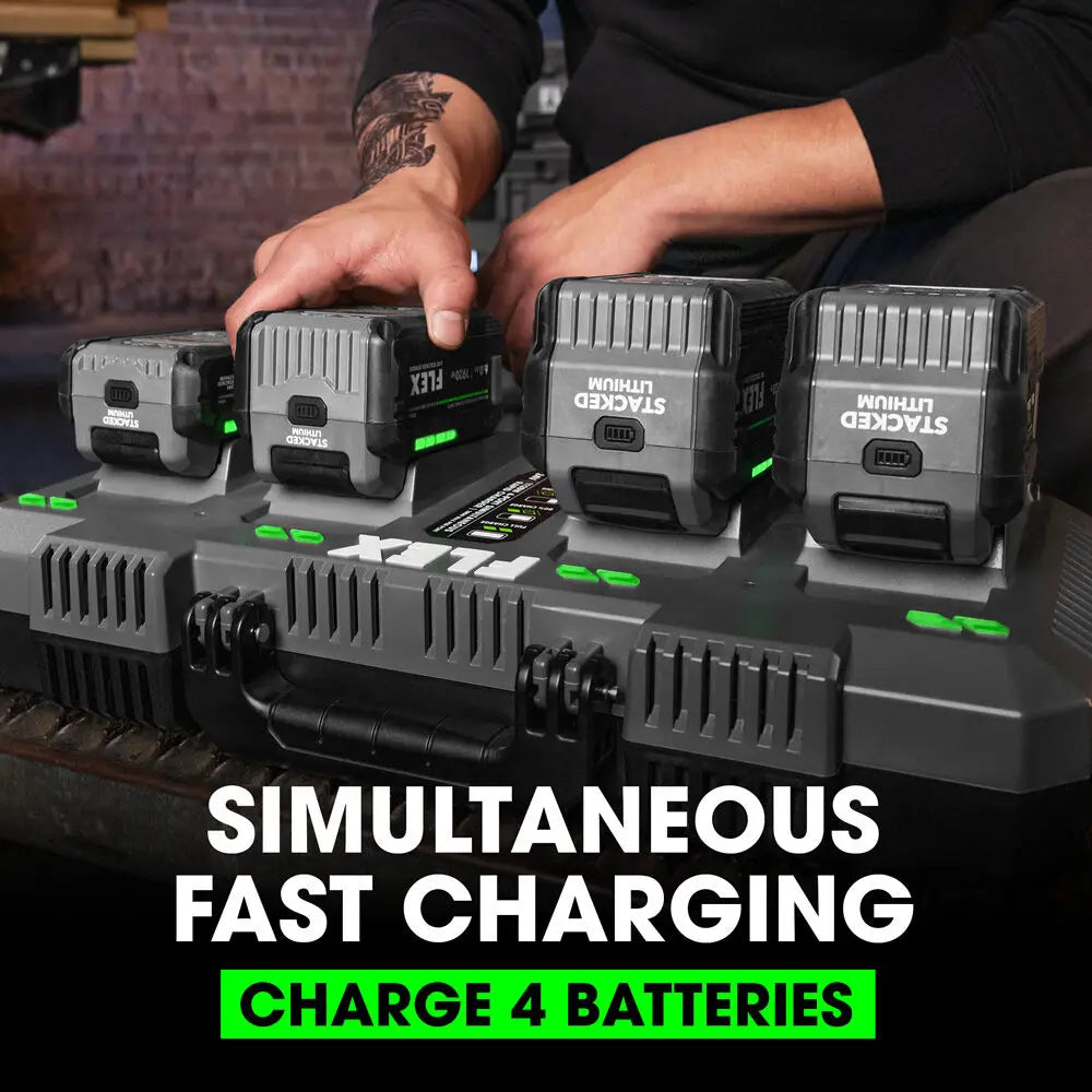 FLEX FX0451-Z 1120W 4-Port Simultaneous Rapid Charger