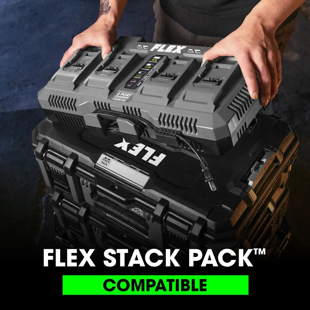 FLEX FX0451-Z 1120W 4-Port Simultaneous Rapid Charger