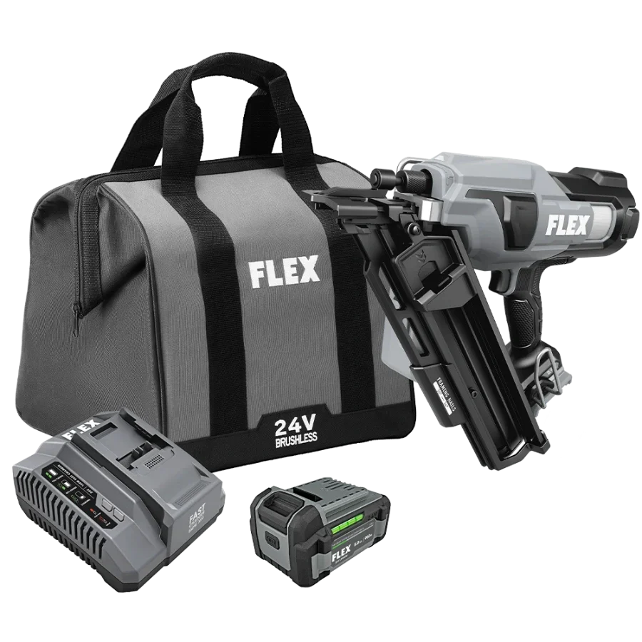 FLEX FX4351B-1C 30 Degree Framing Nailer Kit
