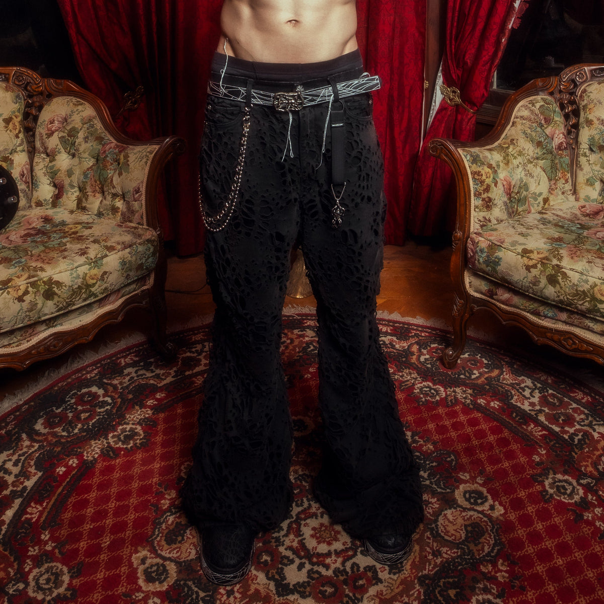 BL METALWEB BOOTCUT DENIM