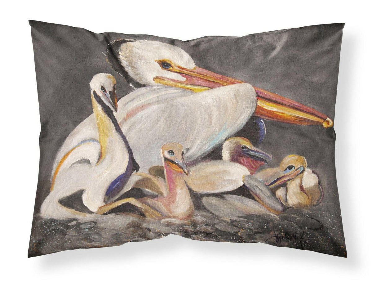 White Pelicans Standard Pillowcase Lightweight Super Soft Easy Care Decorative Artwork Pillowcase, Standard