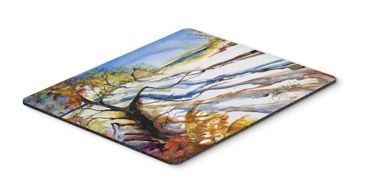 Sand Dune Mouse Pad, Heat Resistant Trivet Hot Pad , Non Slip Rubber Desk Mat, Kitchen Counter Protector, Home Office Decor Gift