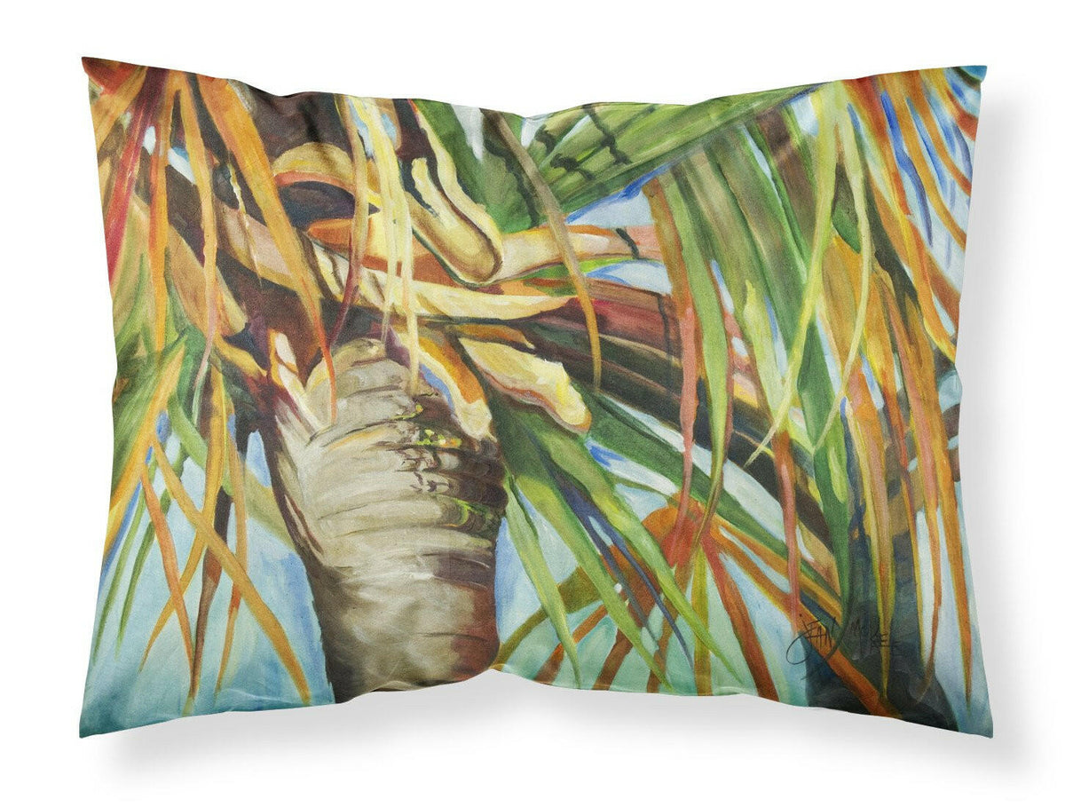 Orange Top Palm Tree Standard Pillowcase Lightweight Super Soft Easy Care Decorative Artwork Pillowcase, Standard