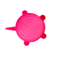 Silicone Lid for Small Melamine Bowl | Hot Pink