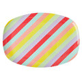Melamine Rectangular Plate | Summer Rush Print