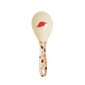 Melamine Salad Spoon - Cream | Kisses Print
