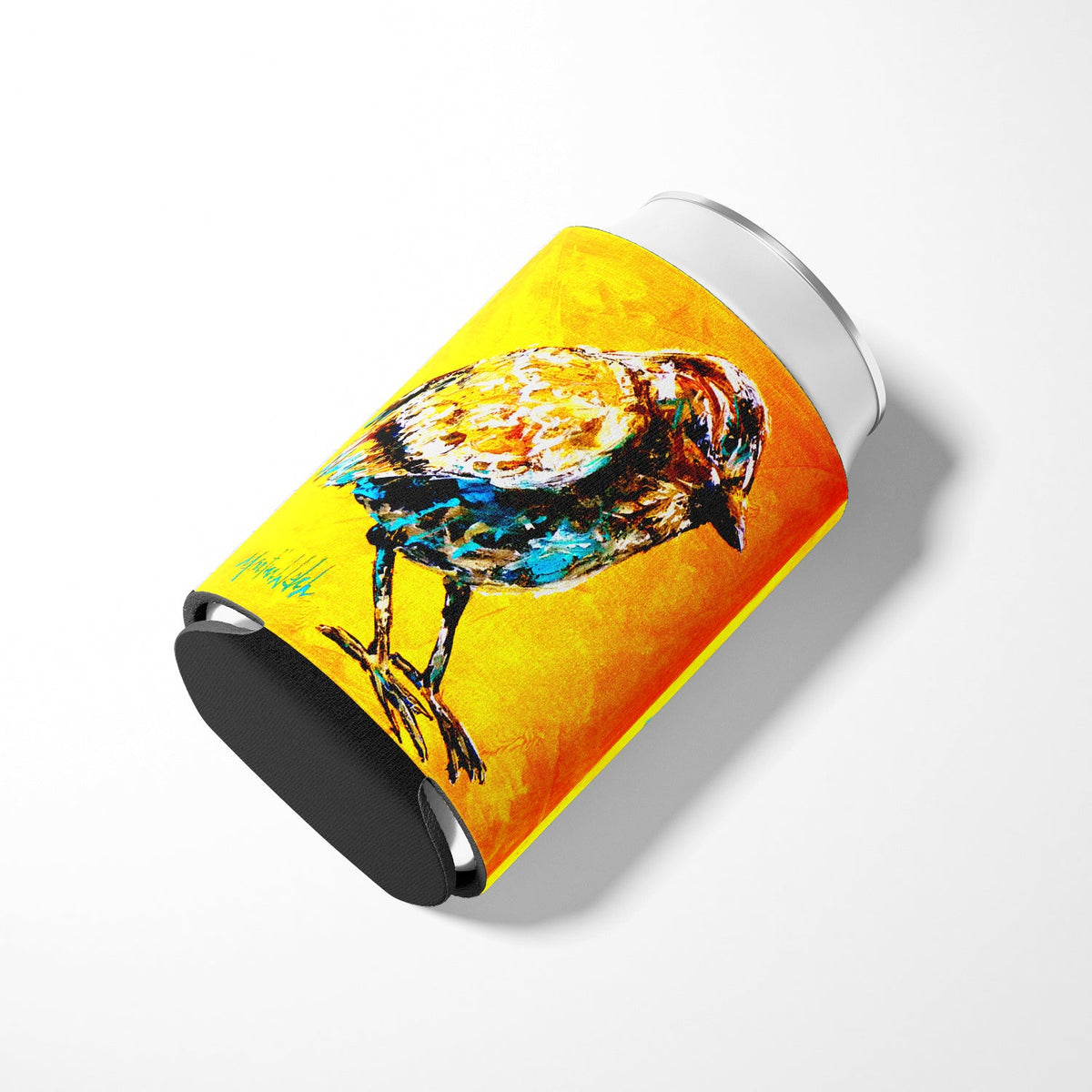 Bird Look At The Birdie Can or Bottle Hugger Cooler Sleeve for Standard 12 oz Cans, Insulated Foam Beer & Soda Can Hugger Reusable