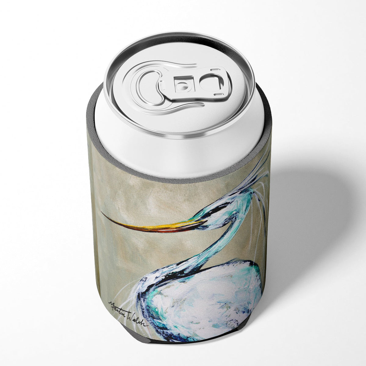 Blue Heron Smitty's Brother Can or Bottle Hugger Cooler Sleeve for Standard 12 oz Cans, Insulated Foam Beer & Soda Can Hugger Reusable