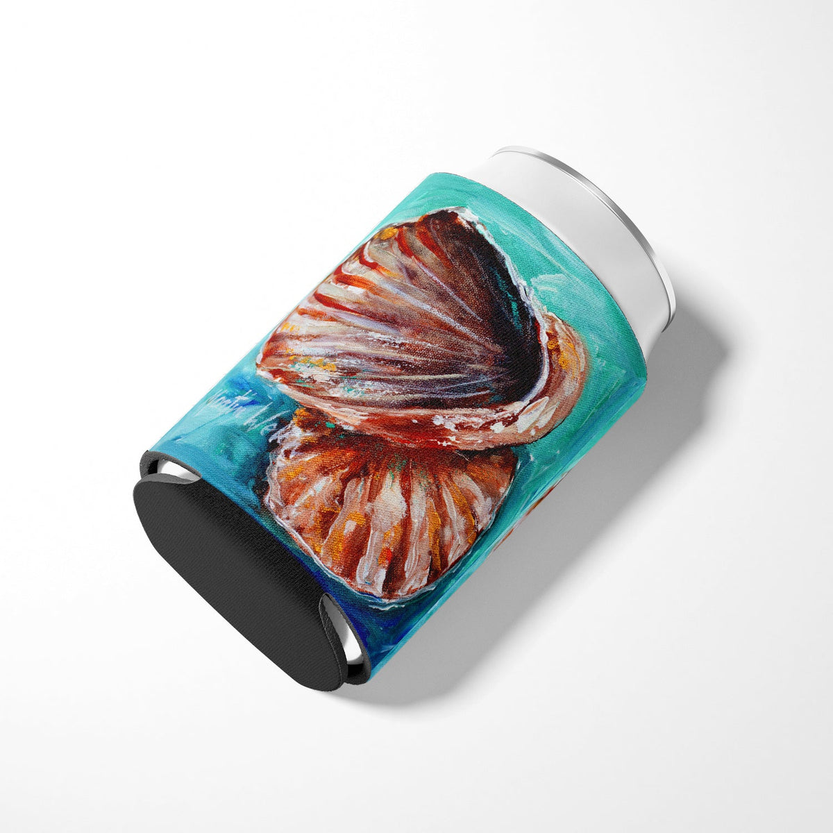 Shells not in a row Can or Bottle Hugger Cooler Sleeve for Standard 12 oz Cans, Insulated Foam Beer & Soda Can Hugger Reusable