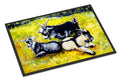 Three Goats Doormat Indoor Outdoor 18H X 27W Front Door Mat Rugs for Entryway, Non Slip Washable
