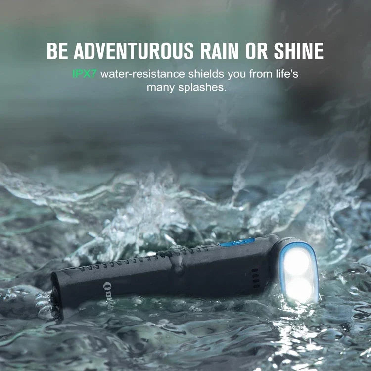 OLIGHT ARKFLEXBK Arkflex Adjustable Right Angle Flashlight - Black
