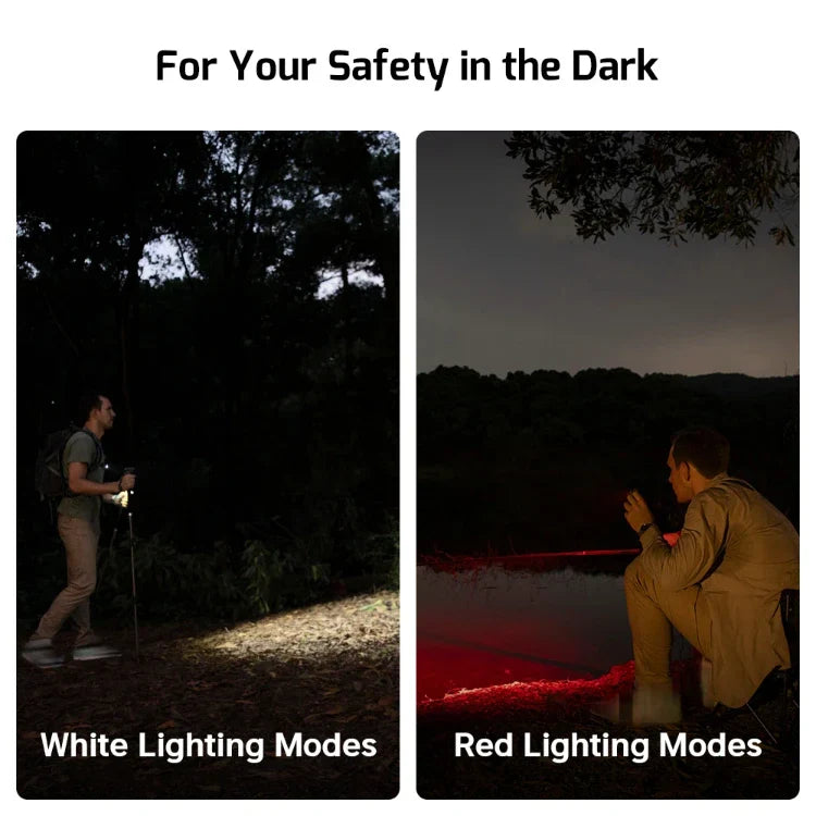 OLIGHT OCLIPPROOGC2M Oclip Pro Clip on Flashlight with Floodlight Spotlight and Red Light - Orange