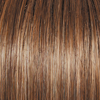 Raquel Welch Sheer Luxury Collection, Waves and Raves Chin-Length Bob Wig with Feather Lite Fiber Luxlite Cap Ll, Average, SS12/22 SS Cappuccino