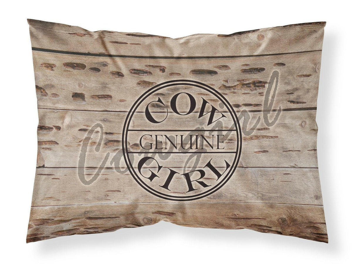 Genuine Cow Girl Branded Standard Pillowcase Lightweight Super Soft Easy Care Decorative Artwork Pillowcase, Standard