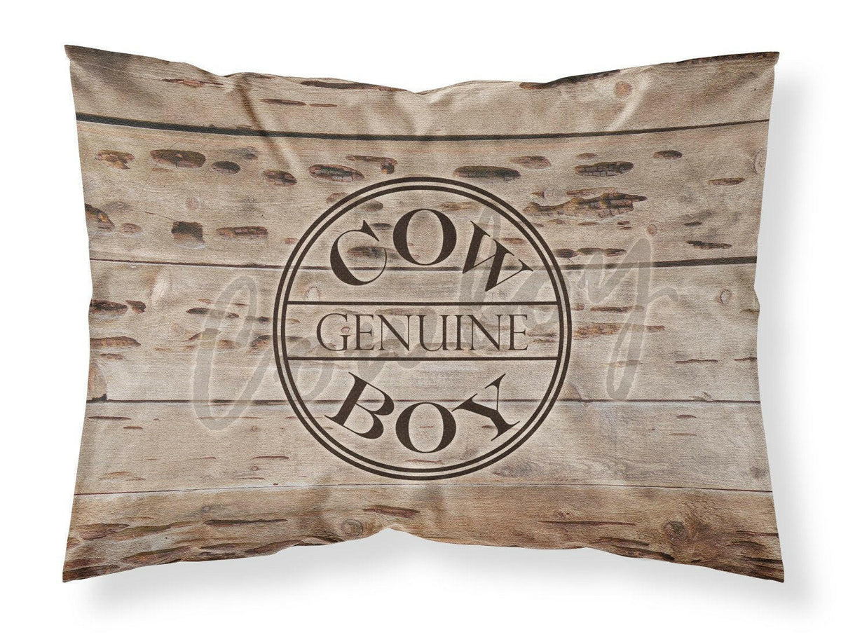 Genuine Cow Boy Branded Standard Pillowcase Lightweight Super Soft Easy Care Decorative Artwork Pillowcase, Standard
