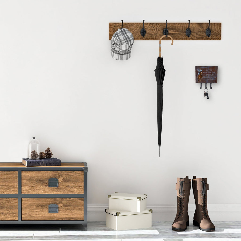Roper Horse If you climb in the saddle, be ready for the ride Leash or Key Holder Wall Hooks, Coat Rack Wall Mount, for Hanging Keys, Towels, Aprons, Leashes