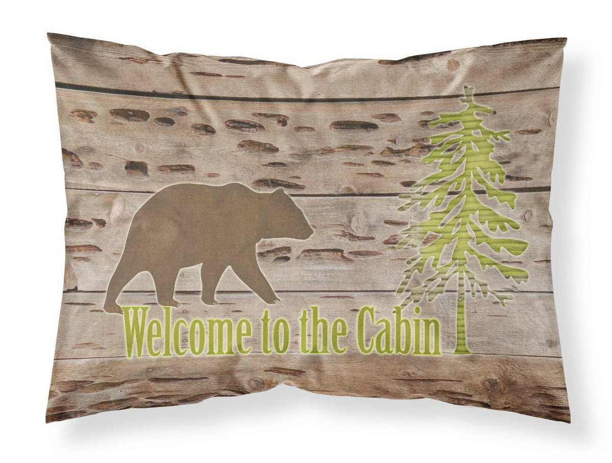 Welcome to the Cabin Standard Pillowcase Lightweight Super Soft Easy Care Decorative Artwork Pillowcase, Standard