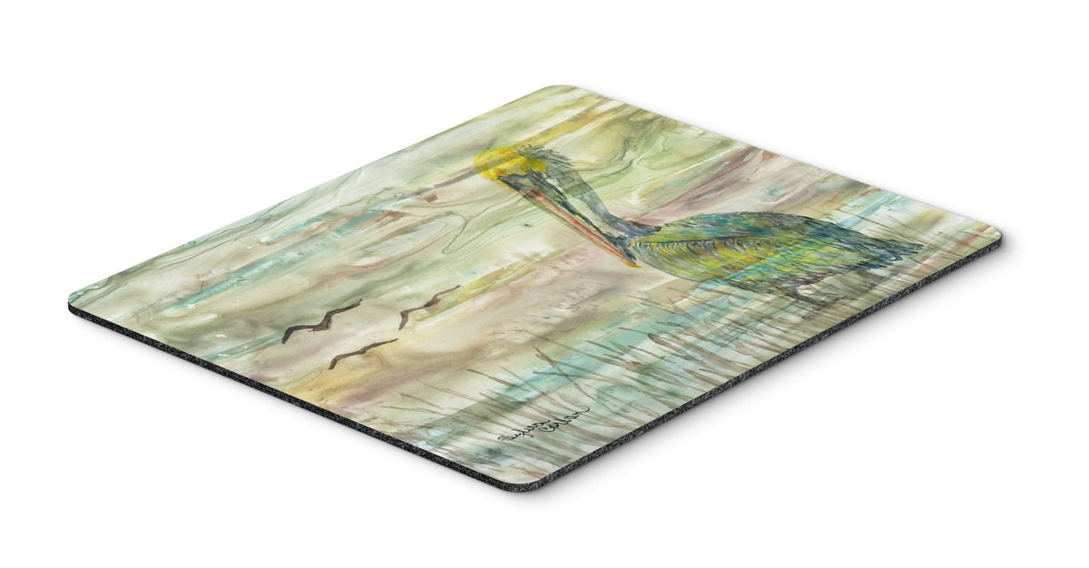 Pelican Sunset Mouse Pad, Heat Resistant Trivet Hot Pad , Non Slip Rubber Desk Mat, Kitchen Counter Protector, Home Office Decor Gift