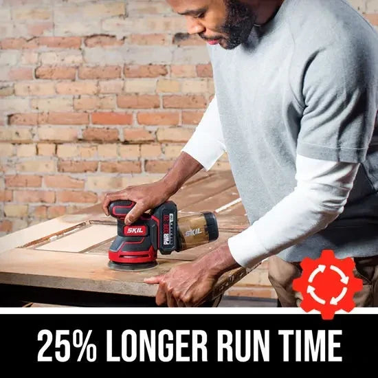 SKIL SR660301 PWR CORE 20™ Brushless 20V Random Orbital Sander (Tool Only)