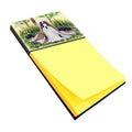 Shih Tzu Watercolor Sticky Note Holder Refillable Dispenser Desk Accessory 3x3 Pad Gift