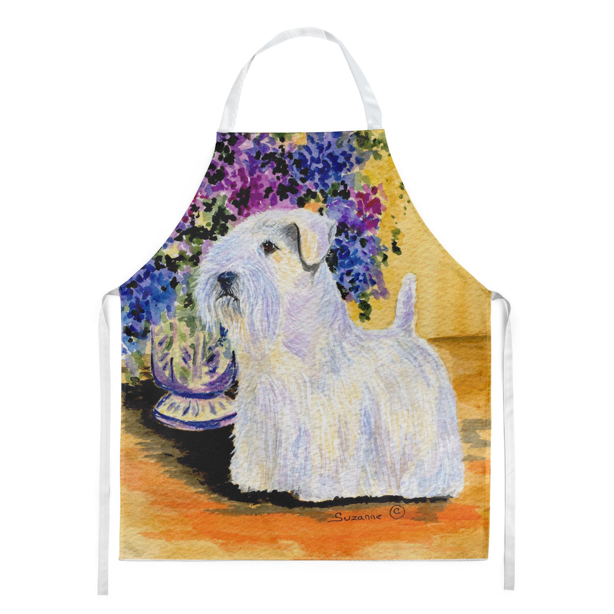 Sealyham Terrier Apron Cooking Kitchen Server Baking Crafts Gardening for Adult Women Men, Unisex, Large, Multicolor