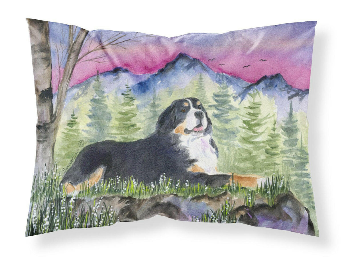 Bernese Mountain Dog Standard Pillowcase Lightweight Super Soft Easy Care Decorative Artwork Pillowcase, Standard