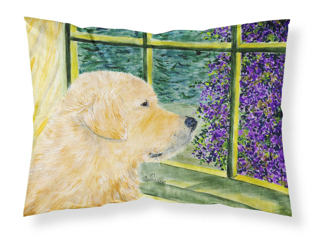 Golden Retriever Standard Pillowcase Lightweight Super Soft Easy Care Decorative Artwork Pillowcase, Standard