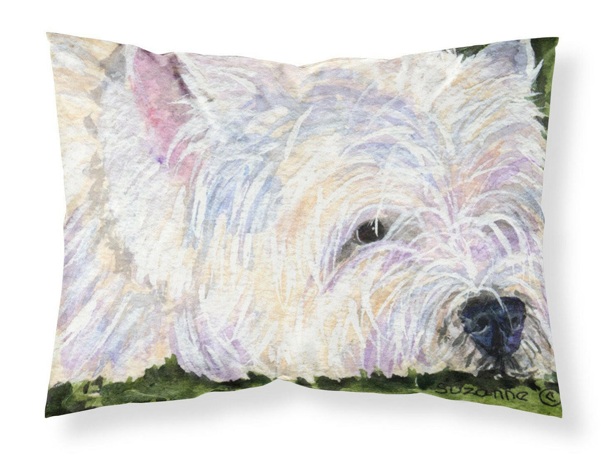 Westie Standard Pillowcase Lightweight Super Soft Easy Care Decorative Artwork Pillowcase, Standard