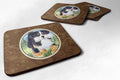 Bernese Mountain Dog Foam Coasters Set of 4 Cup Coasters for Indoor Outdoor, Tabletop Protection, Anti Slip, Mouse pad Material