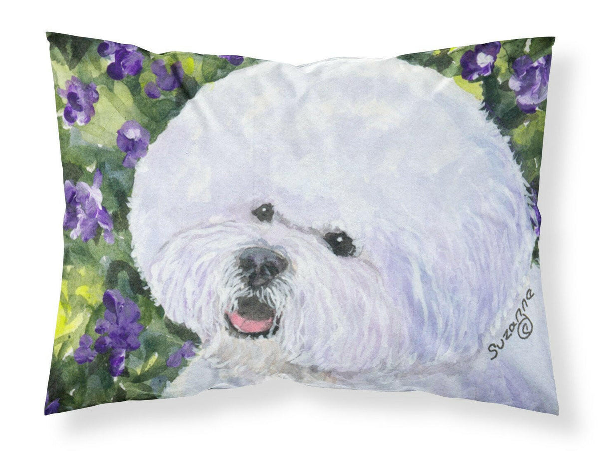 Bichon Frise Standard Pillowcase Lightweight Super Soft Easy Care Decorative Artwork Pillowcase, Standard