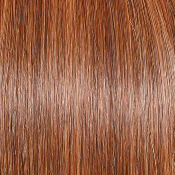 Raquel Welch Top Billing Wavy Hair Topper, RL30/27 Rusty Auburn, 14 in