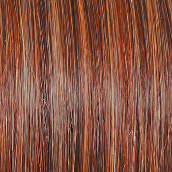 Raquel Welch Top Billing Wavy Hair Topper, RL31/29 Fiery Copper, 14 in