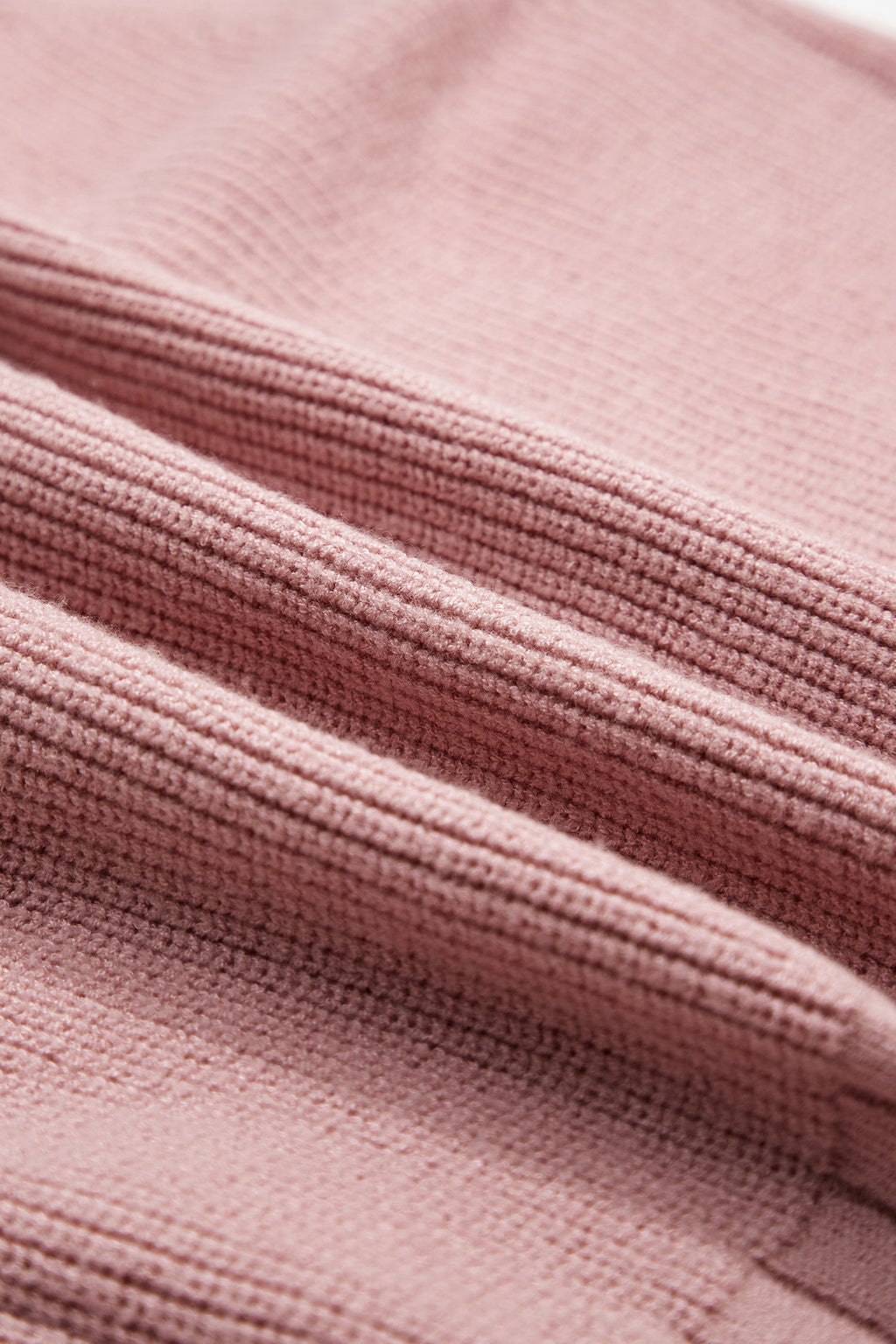 Solid Textured Knit Button Front V-Neck Cardigan