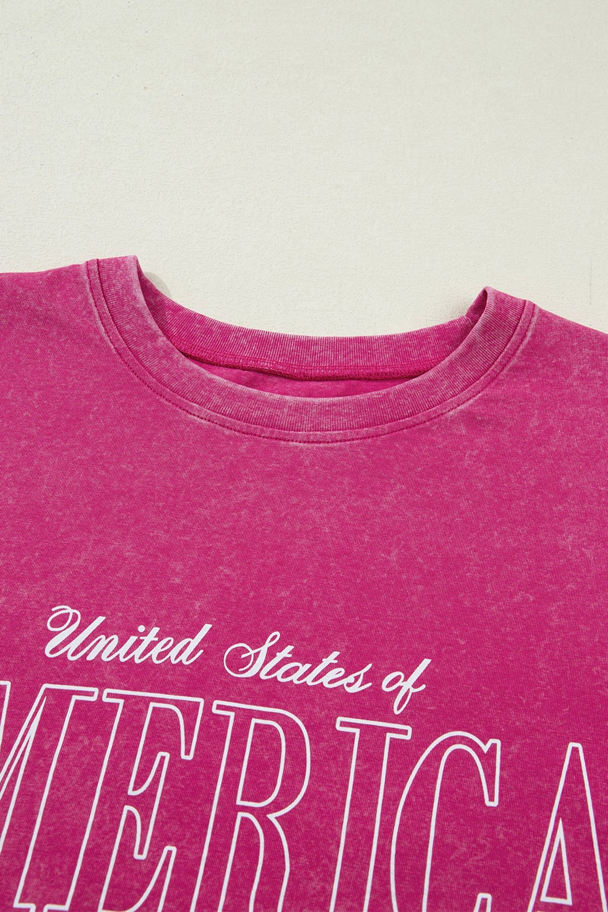 AMERICA 1776 Flag Mineral Wash Graphic Tee