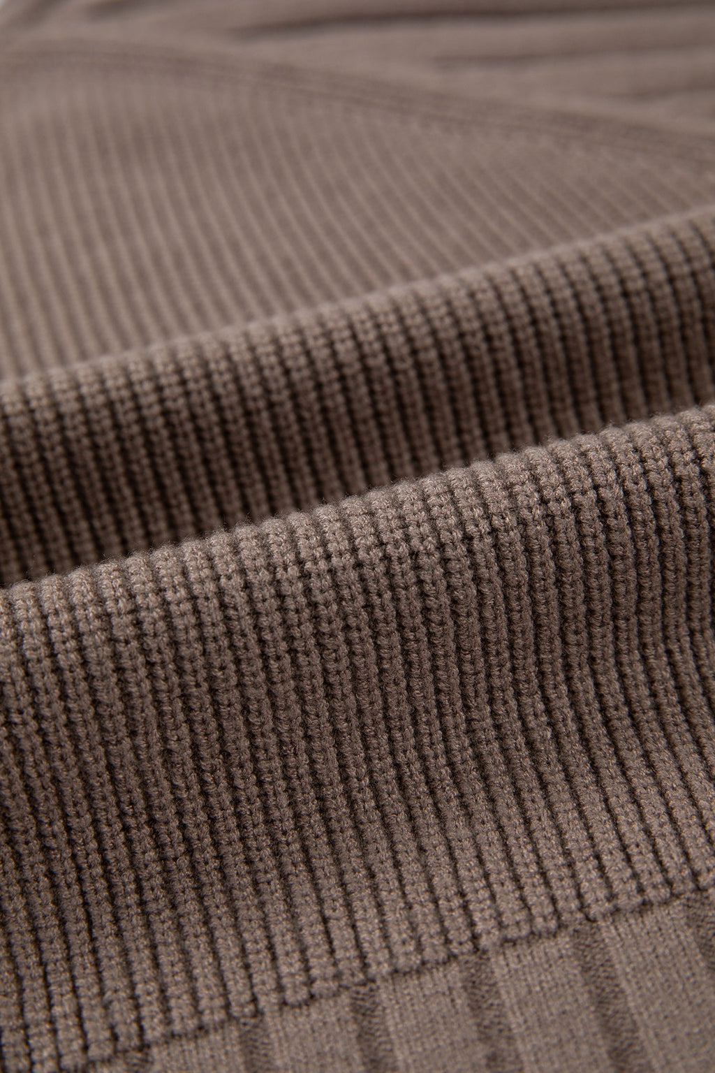 Solid Textured Knit Button Front V-Neck Cardigan