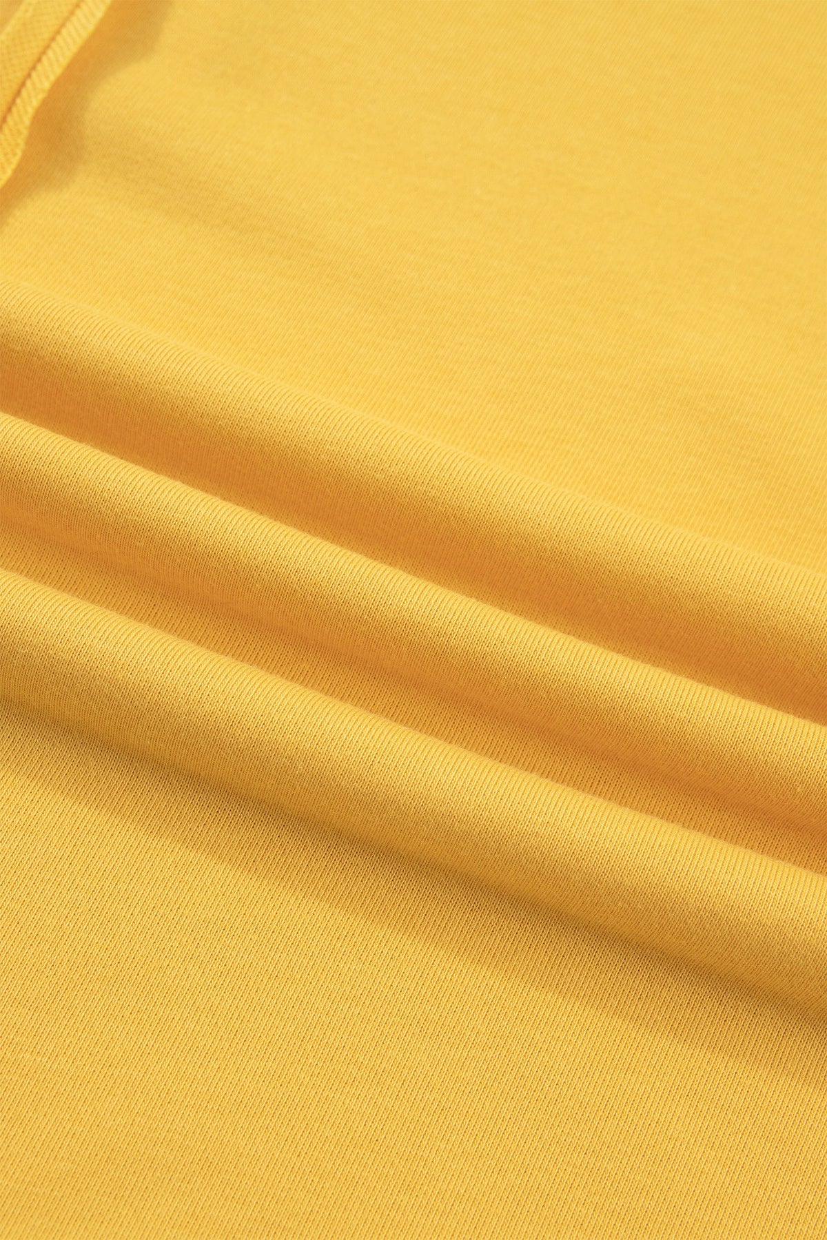 Solid Polo Tee & Elastic Waist Short Set