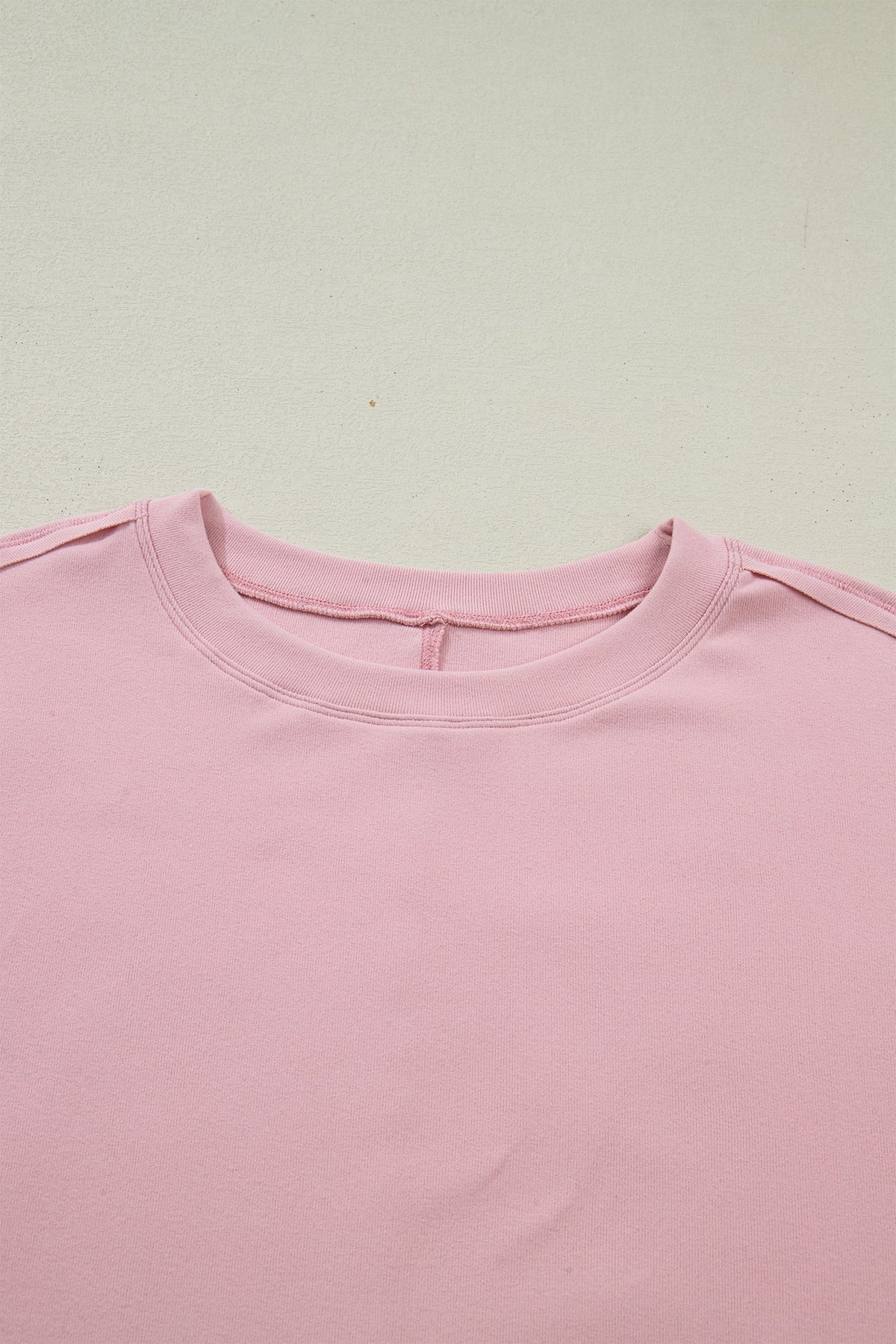 Bow Mesh Patchwork Long Sleeve Tee