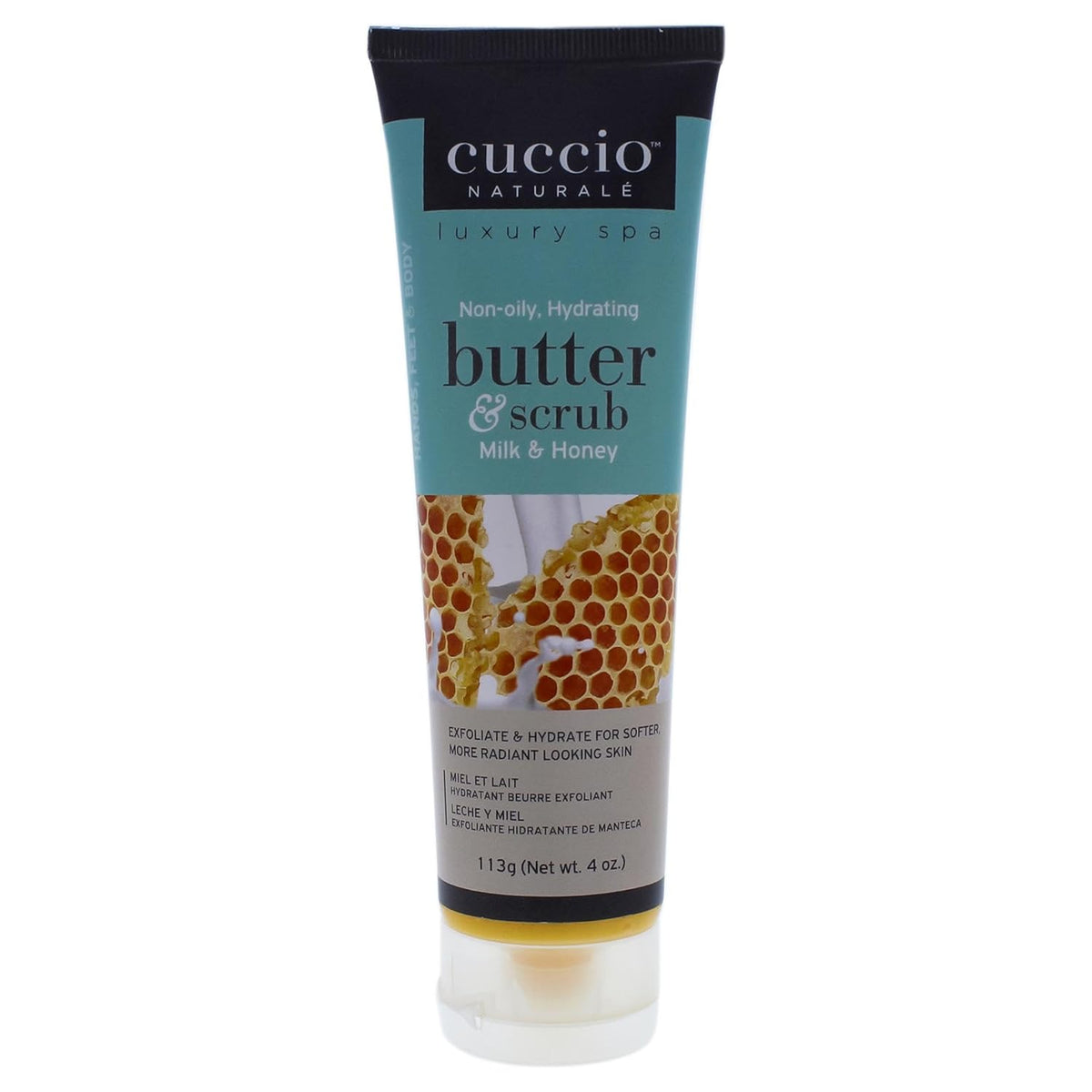 Cuccio Naturale Butter Scrub Milk & Honey 4 oz
