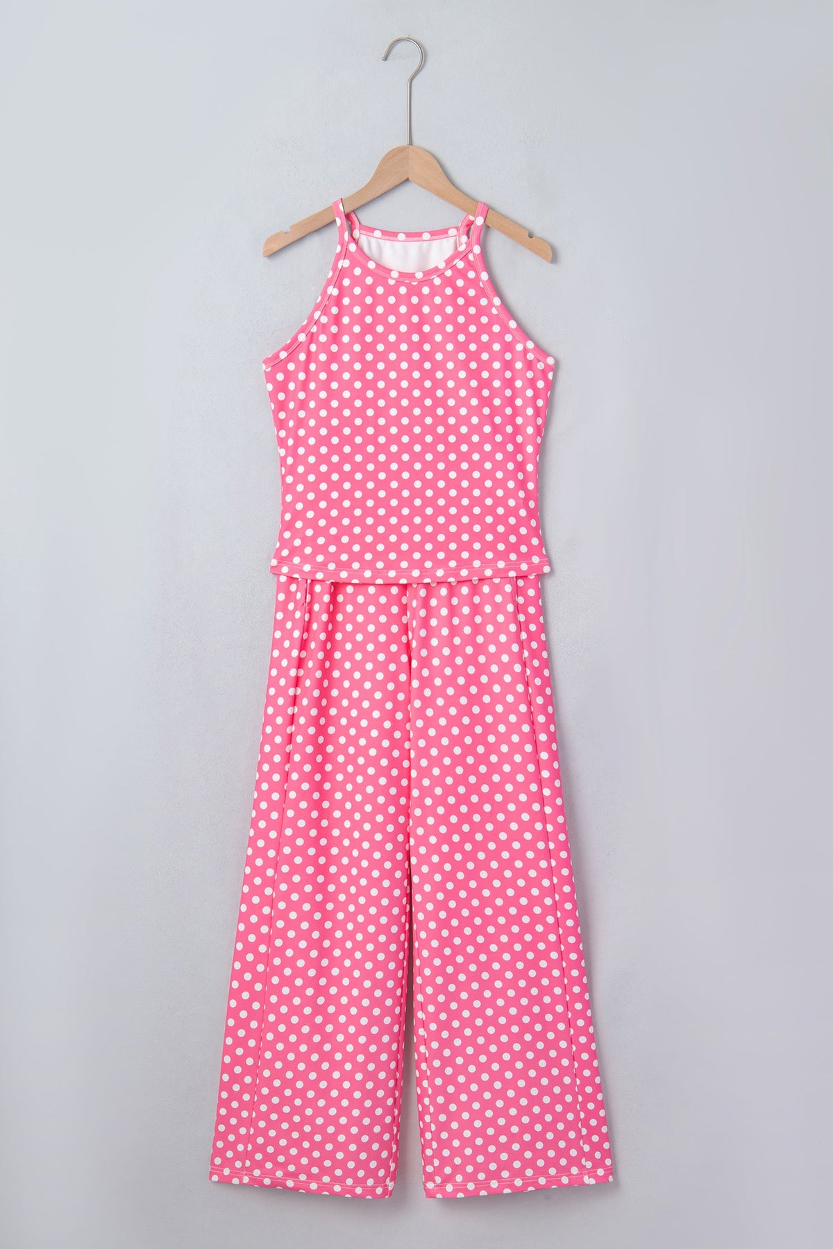 Polka Dot Tank & Loose Pants Set