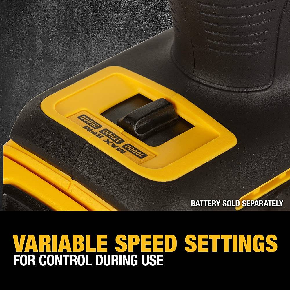 DEWALT DCG426B 20V MAX* Die Grinder, Variable Speed, 1-1/2-Inch, (Tool Only)