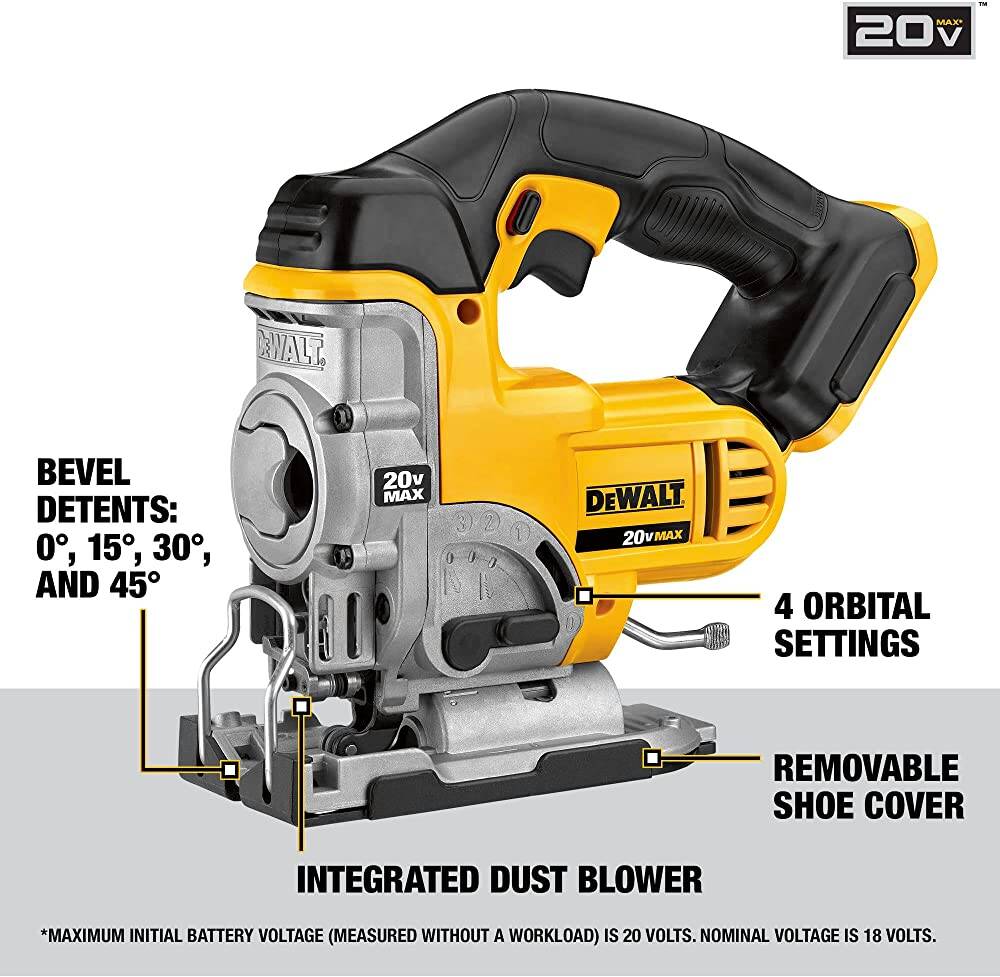 DEWALT DCS331B 20V MAX* Jig Saw (Tool Only)